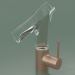 3D modeli Tek kollu lavabo bataryası 140, cam gaga ile (12116310) - önizleme