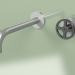 3d model Wall-mounted hydro-progressive mixer with spout (20 10, AS-ON) - preview