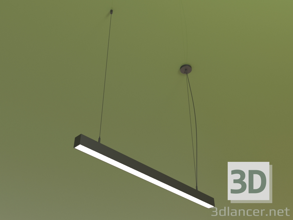 modello 3D Corpo illuminante LINEAR P4034 (750 mm) - anteprima