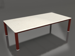 Coffee table 70×140 (Wine red, DEKTON Danae)