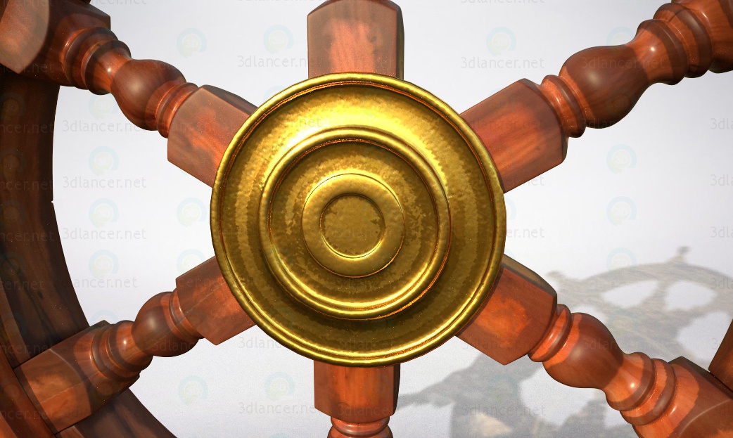 3d model Ships helm | 14017 | 3dlancer.net