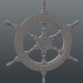 Modelo 3d Leme de navios - preview