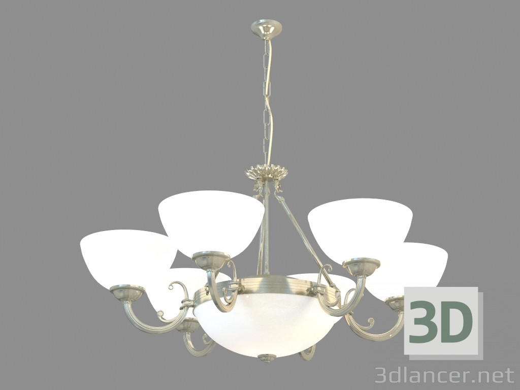 Modelo 3d Chandelier A3777LM-6-2AB - preview