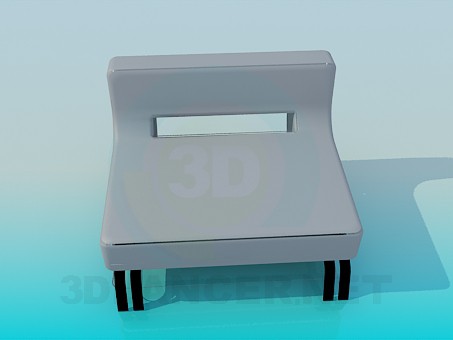 3d модель Кресло – превью 3d модель Кресло – превью