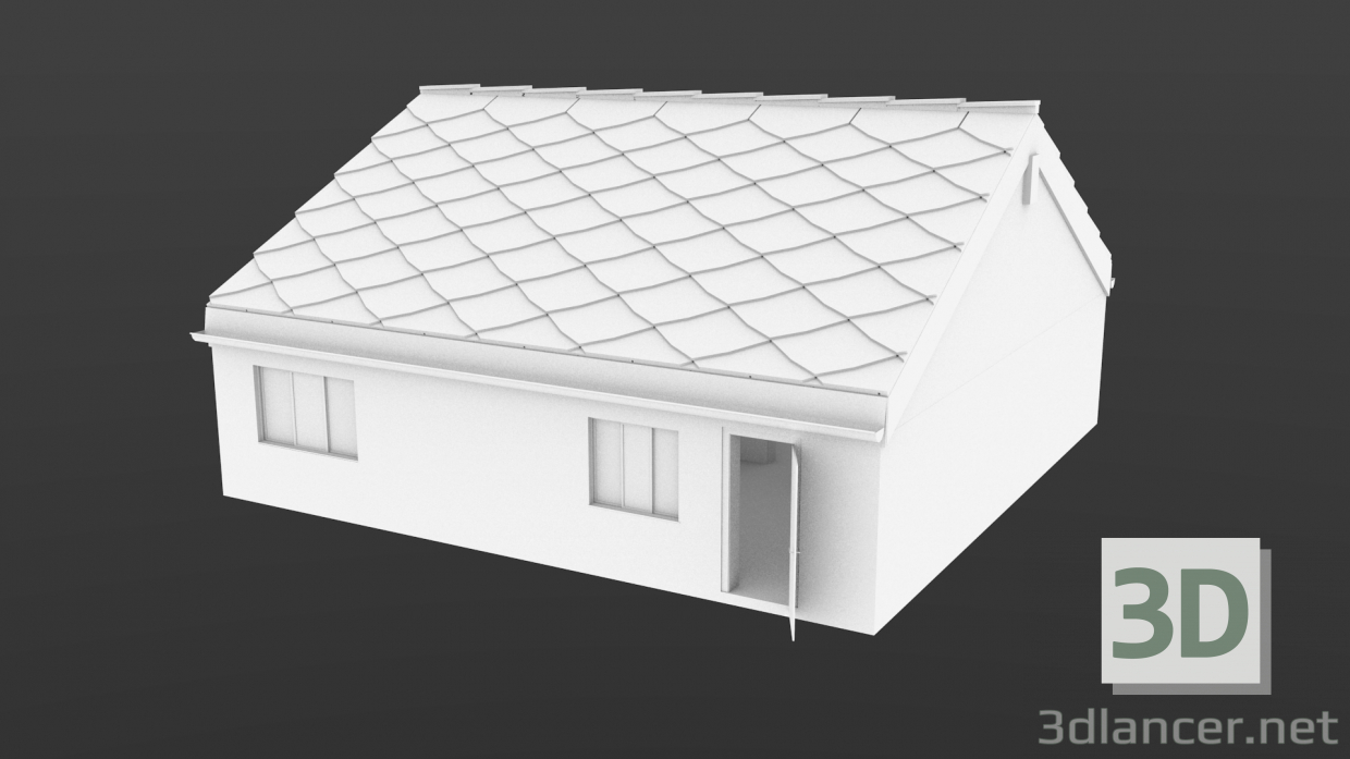 3d model House - preview