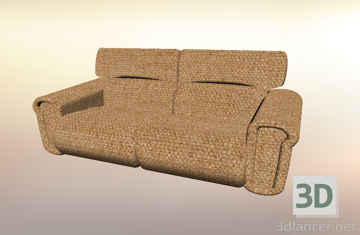 Sofa 01 3D-Modell kaufen - Rendern