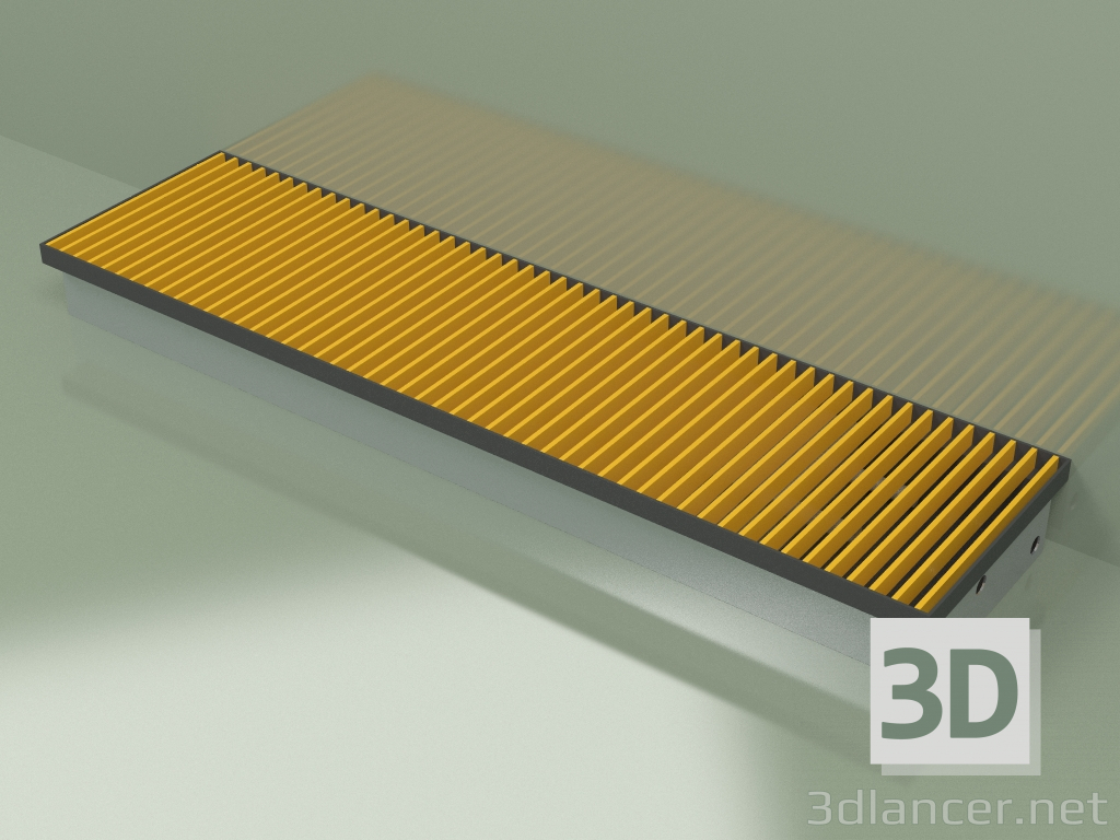3D modeli Kanal konvektörü - Aquilo F1P (260x1000x90, RAL 1004) - önizleme
