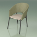 modèle 3D Chaise confort 022 (Metal Smoke, Olive, Polyurethane Resin Mole) - preview