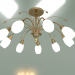 3d model Ceiling chandelier 22080-9 (gold) - preview