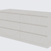 modello 3D di Cassettiera casuale comprare - rendering