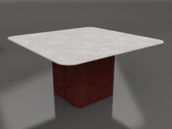 डाइनिंग टेबल 140 (वाइन रेड)