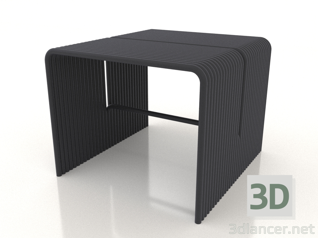 3d model Coffee table (gray) - preview