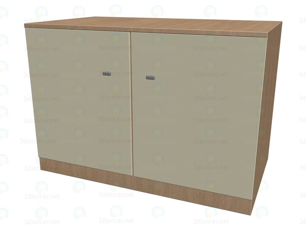 3D Modell Schrank 26T132 5 - Vorschau