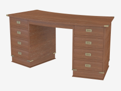 Writing desk with drawers