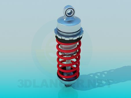 3d модель Рессора – превью 3d модель Рессора – превью