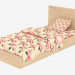 3D modeli Çocuk yatağı (de 22) - önizleme