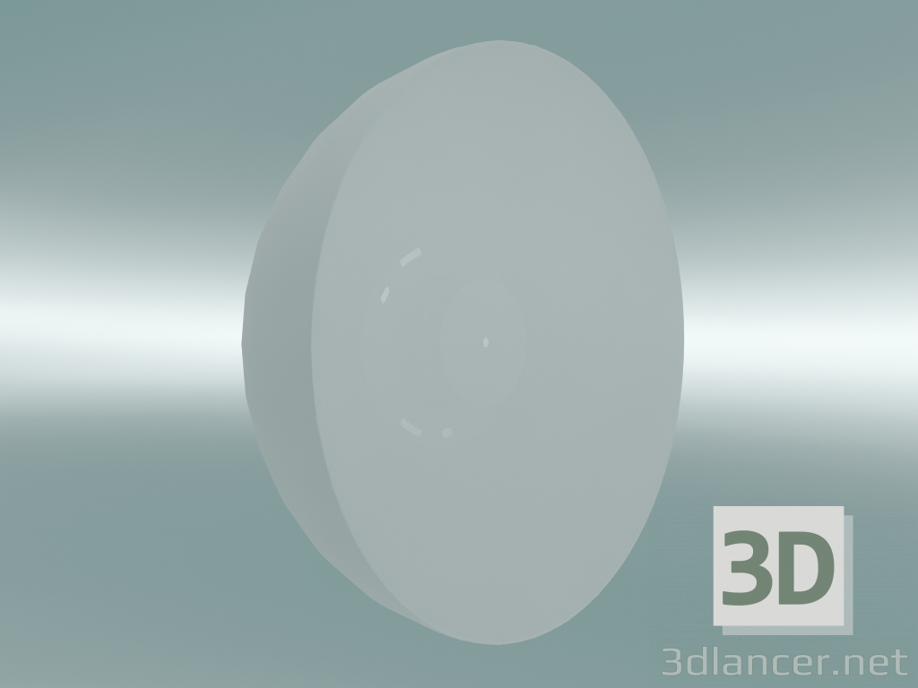 3D modeli Geçişli duvar lambası (JH12, Ø28cm, H 12.5cm, Mat Beyaz) - önizleme