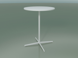 Round table 5523, 5543 (H 105 - Ø 79 cm, White, V12)