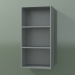 3d model Wall tall cabinet (8DUBBC01, Silver Gray C35, L 36, P 24, H 72 cm) - preview