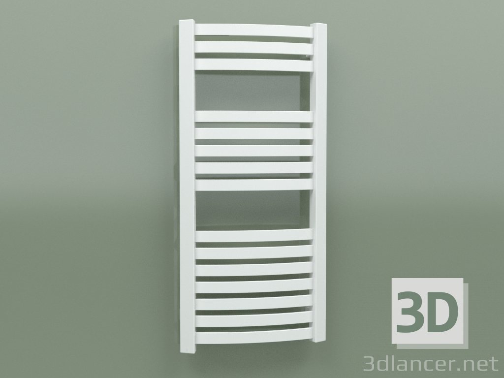 3D Modell Beheizter Handtuchhalter Dexter One (WGDEN086040-S1, 860х400 mm) - Vorschau