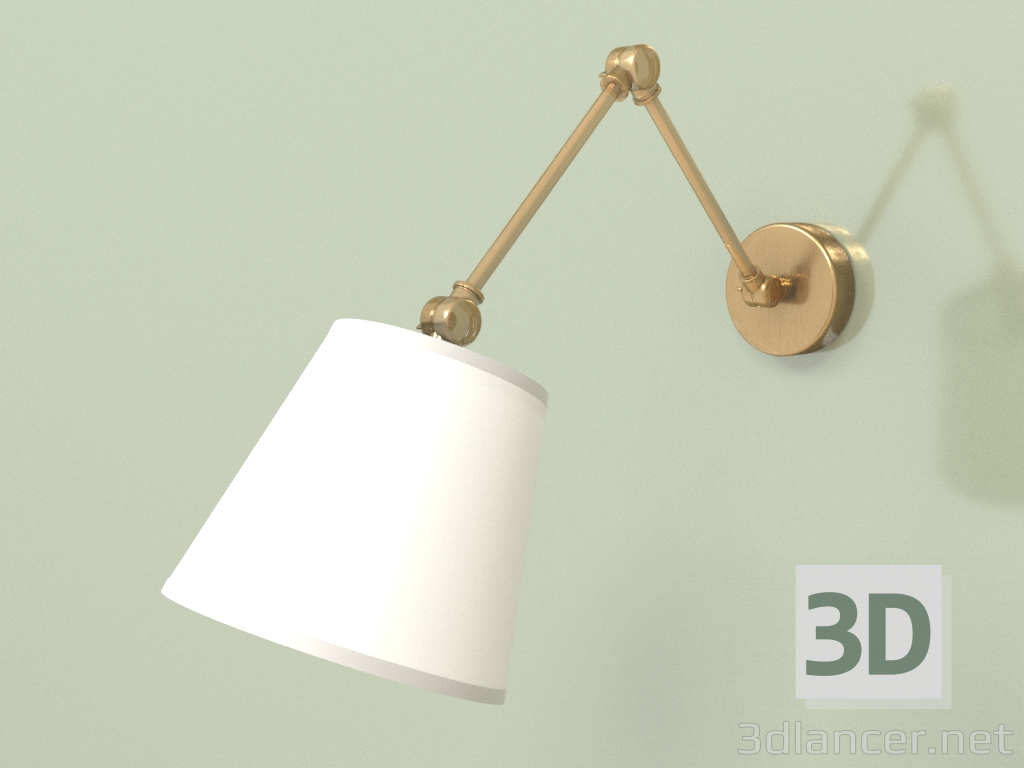 modello 3D Lampada da parete Tadea TAD-K-1 (PA) - anteprima