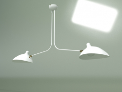 Ceiling lamp Spider 2 lamps (white)