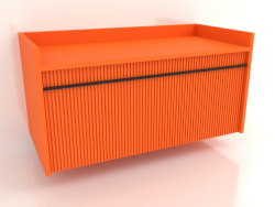 Wall cabinet TM 11 (1065x500x540, luminous bright orange)