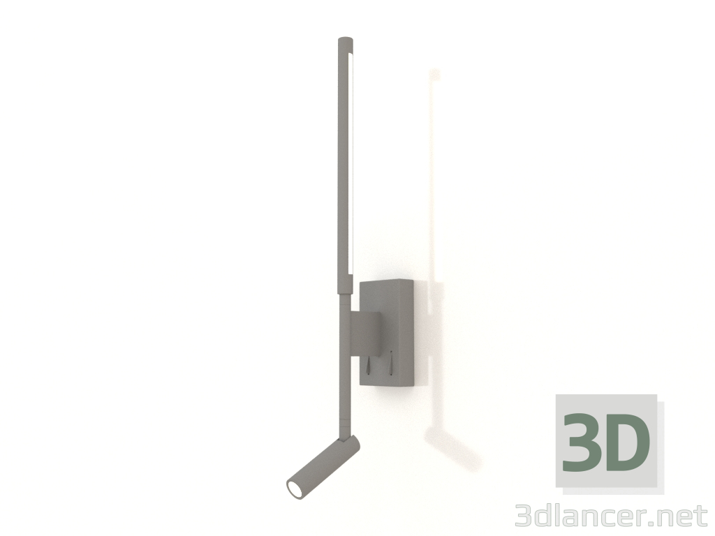 3D modeli Duvar lambası (6702) - önizleme
