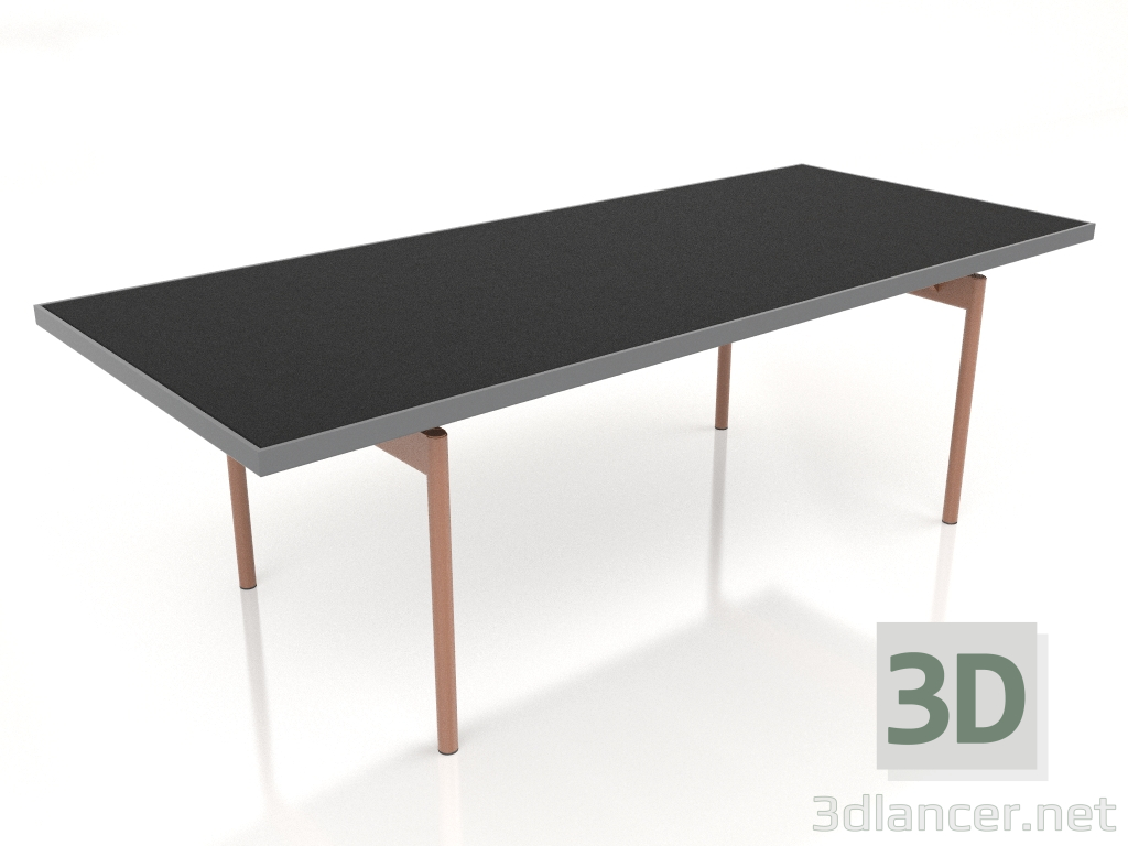 Modelo 3d Mesa de jantar (Antracite, DEKTON Domoos) - preview