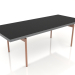 Modelo 3d Mesa de jantar (Antracite, DEKTON Domoos) - preview