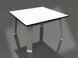 Квадратный боковой стол (Quartz grey, Phenolic)