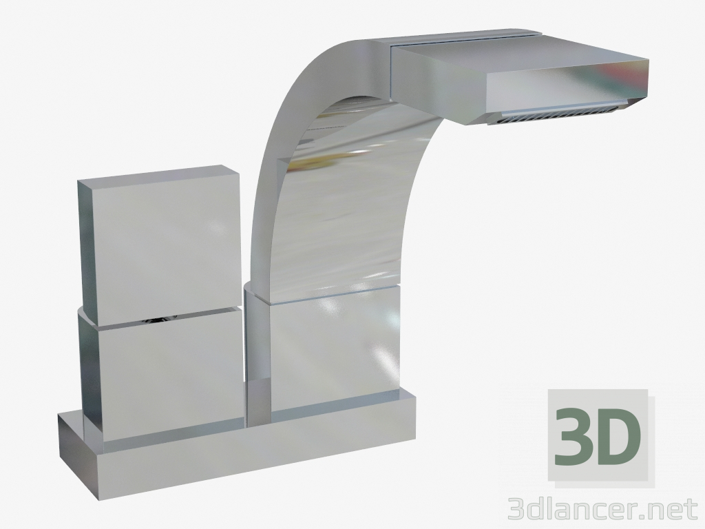 3D modeli Bidet Si için tek kollu karıştırıcı (SI2023) - önizleme