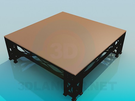 modelo 3D Mesa de centro - escuchar modelo 3D Mesa de centro - escuchar
