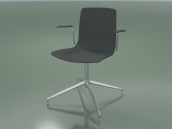 Chair 5905 (4 legs, swivel, polypropylene, with armrests)