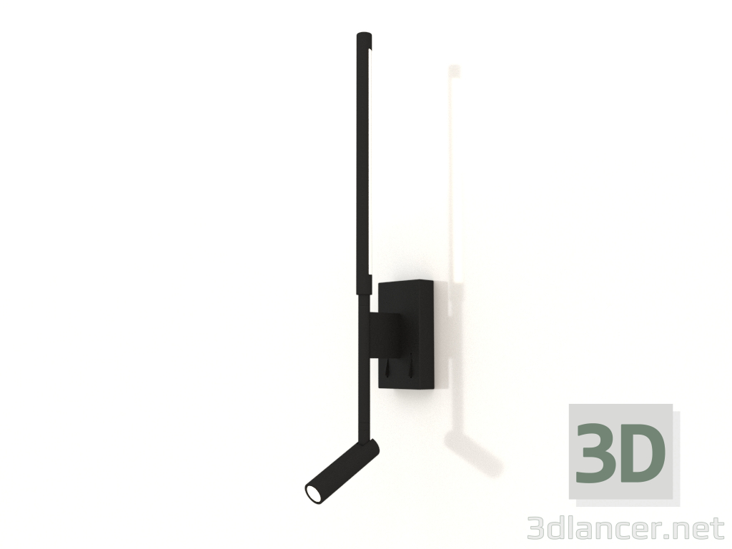 modello 3D Lampada da parete (6703) - anteprima
