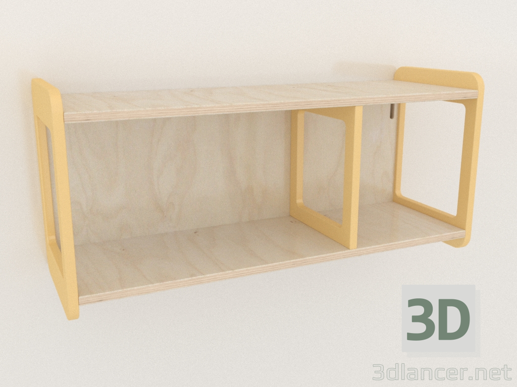 3D Modell Bücherregal-MODUS WB (PSDWBA) - Vorschau