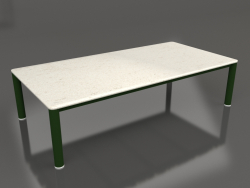 Table basse 70×140 (Vert bouteille, DEKTON Danae)
