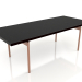 3d model Dining table (Black, DEKTON Domoos) - preview