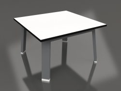 Square side table (Anthracite, Phenolic)