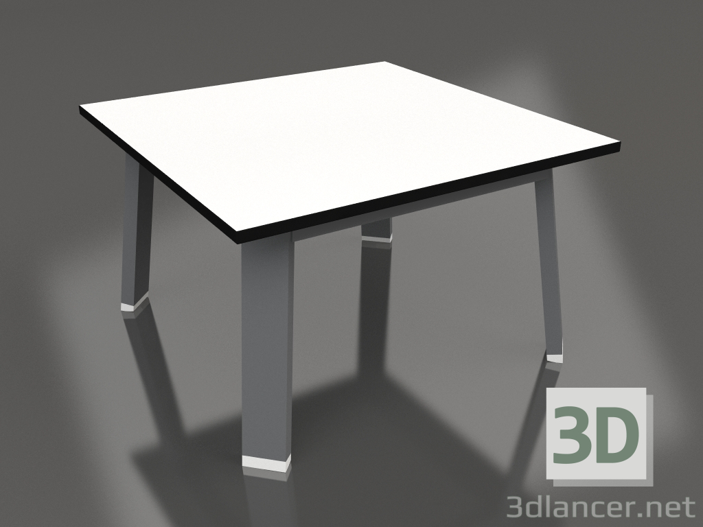 3d модель Квадратний бічний стіл (Anthracite, Phenolic) – превью