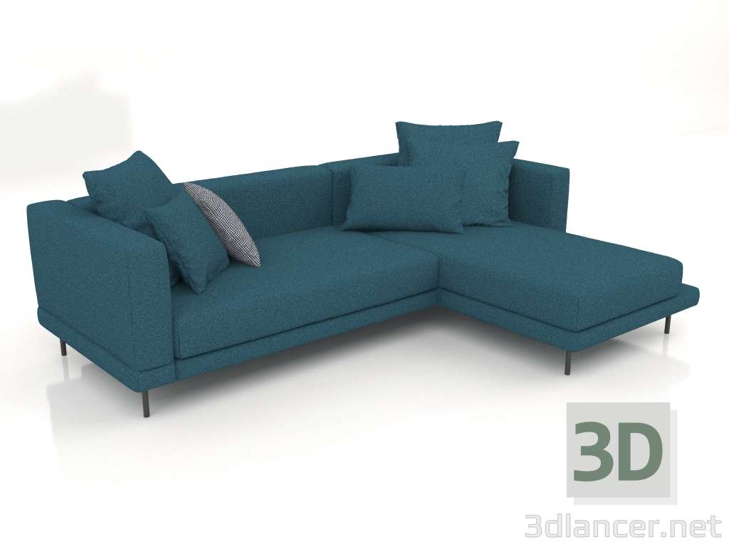 3d модель Диван Кэрол 2560 х 1800 (Aura 18) – превью