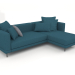 3D Modell Sofa Carol 2560 x 1800 (Aura 18) - Vorschau