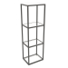 3d model Rectangular rack (GLASS, 40x30x128, 4 shelves) - preview