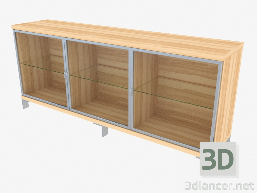 3d model Three-section buffet (150-21-2) - preview