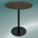 3d model Dining table Nærvær (NA9, Ø60cm, H74cm, Smoked oiled oak) - preview