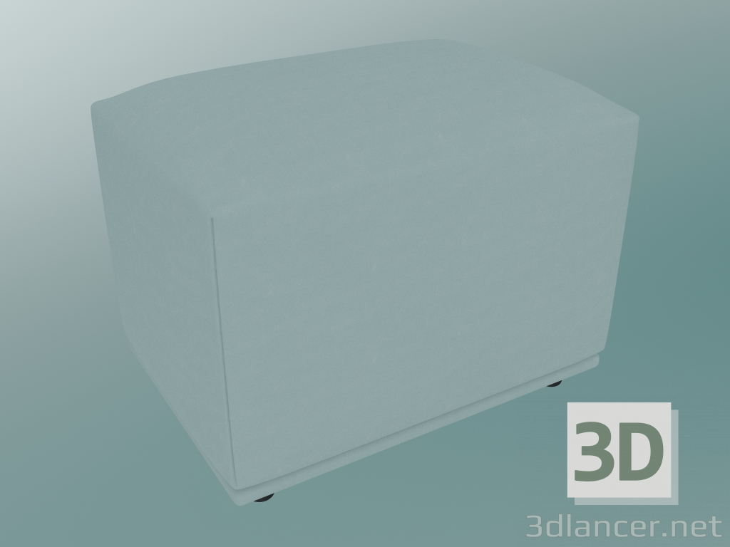 3D modeli Poof Yankı (38x52 cm, Orman Şekerleme 912) - önizleme
