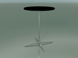 Table ronde 5523, 5543 (H 105 - Ø 79 cm, Noir, LU1)