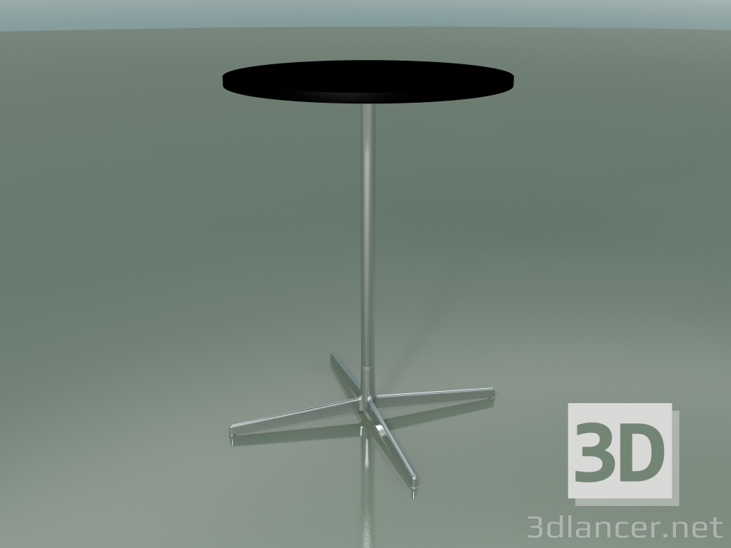 modèle 3D Table ronde 5523, 5543 (H 105 - Ø 79 cm, Noir, LU1) - preview