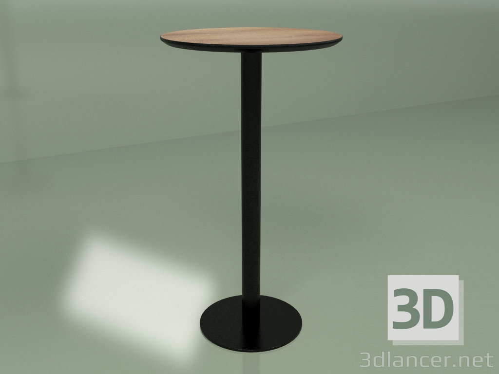 modello 3D Tavolo bar Leicester diametro 60 - anteprima