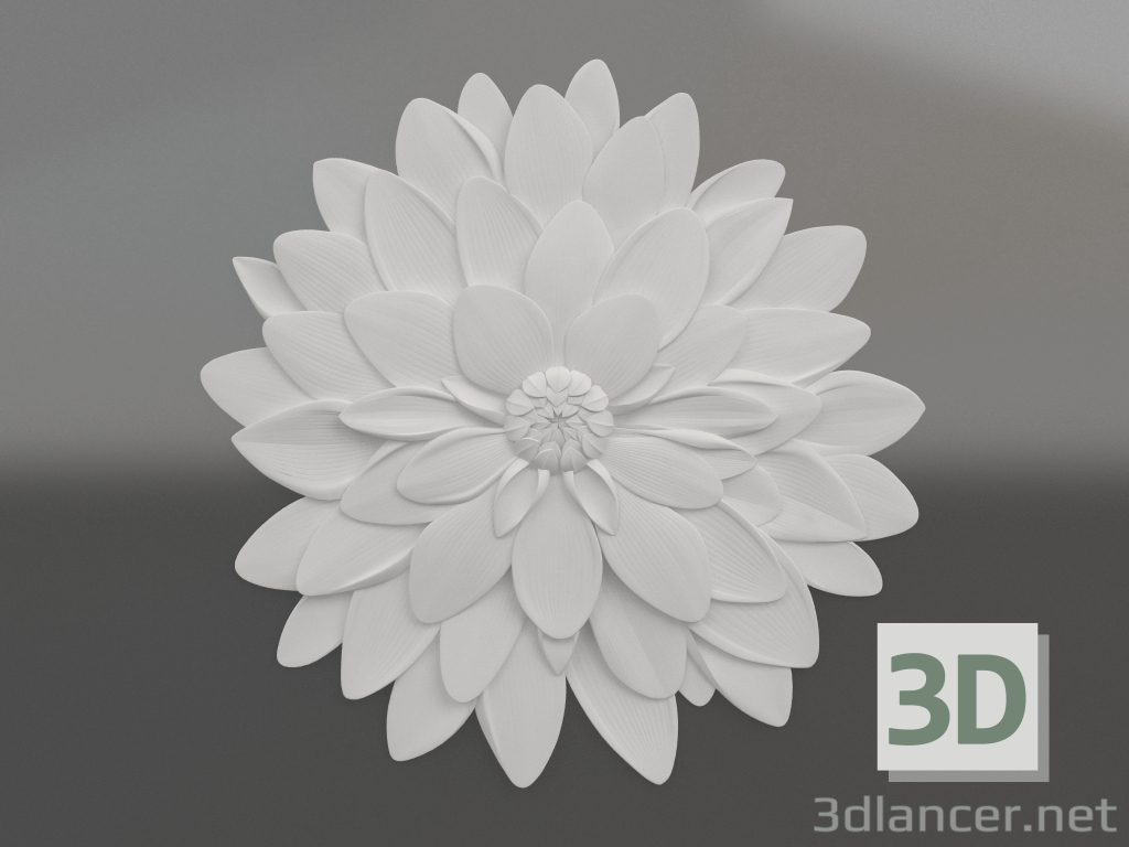 3D Modell Flachrelief Duft der Natur - Vorschau